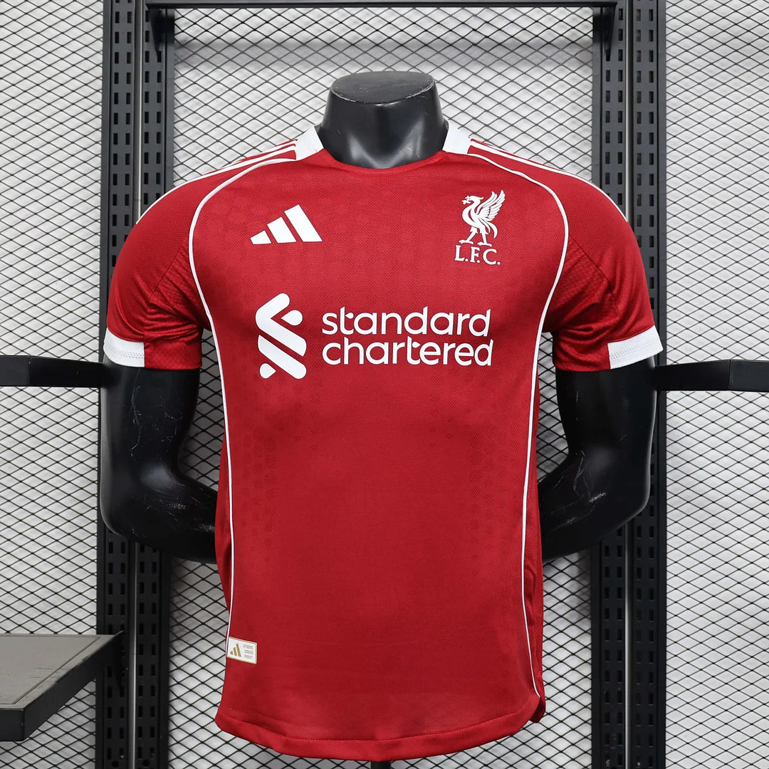 2025/2026 Fan Version Liverpool Home Football Shirt
