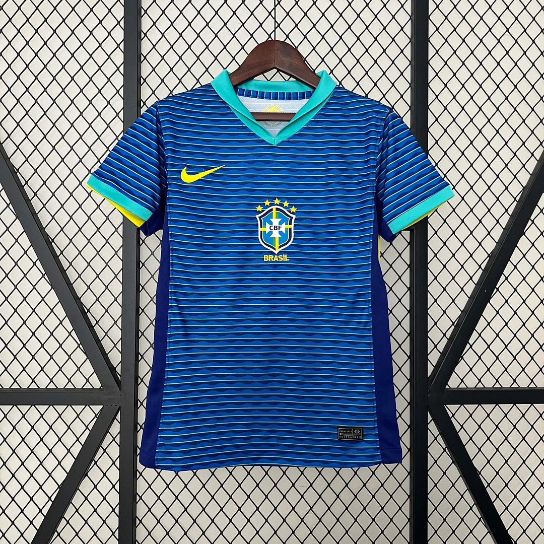 2024 Brazil Away Soccer Jersey
