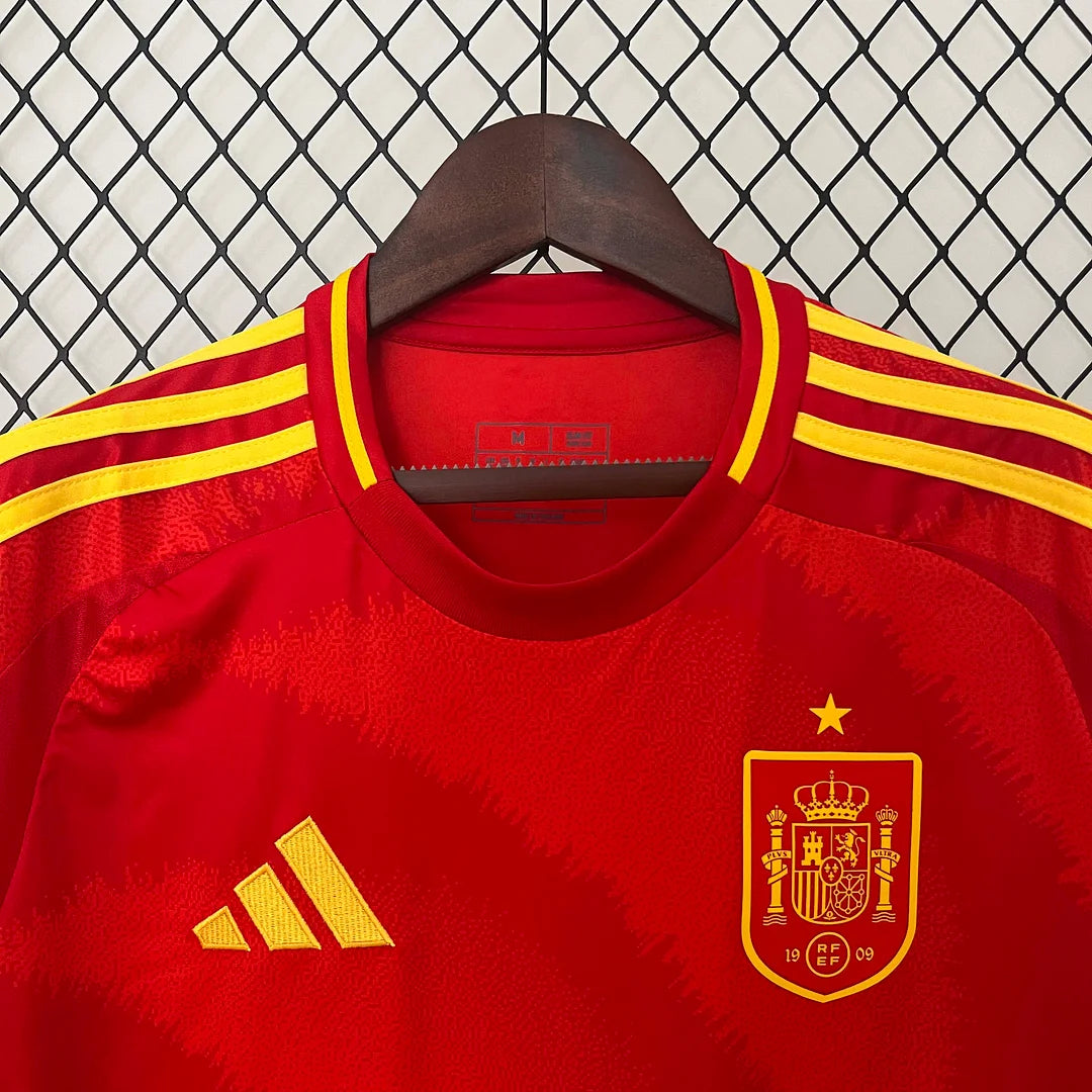 2024 Spain Home Soccer Jersey