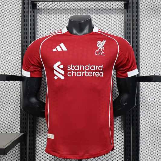 2025/2026 Fan Version Liverpool Home Football Shirt