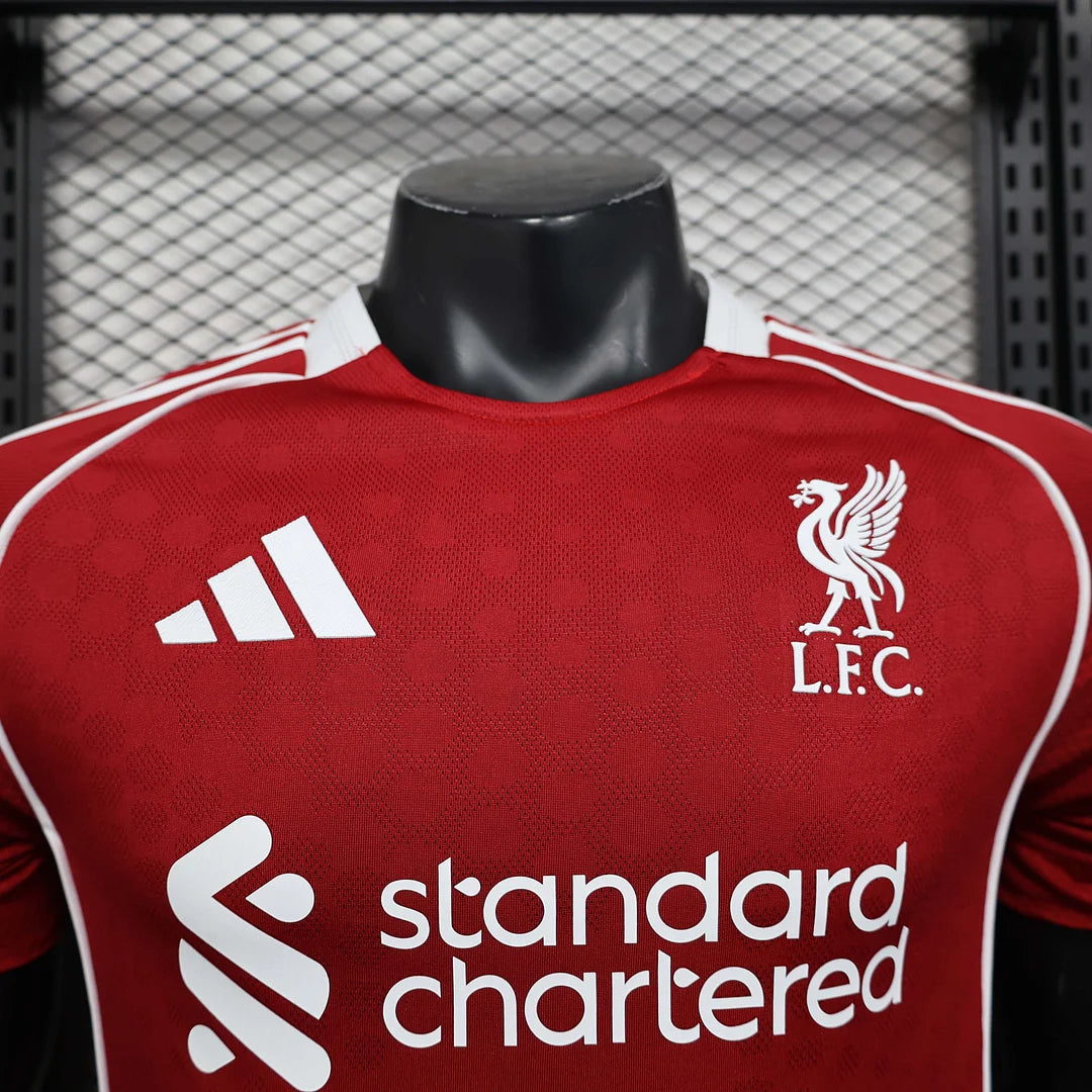 2025/2026 Fan Version Liverpool Home Football Shirt