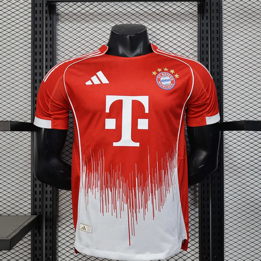 2025/2026 Fan Version Bayern Munich Home Football Shirt