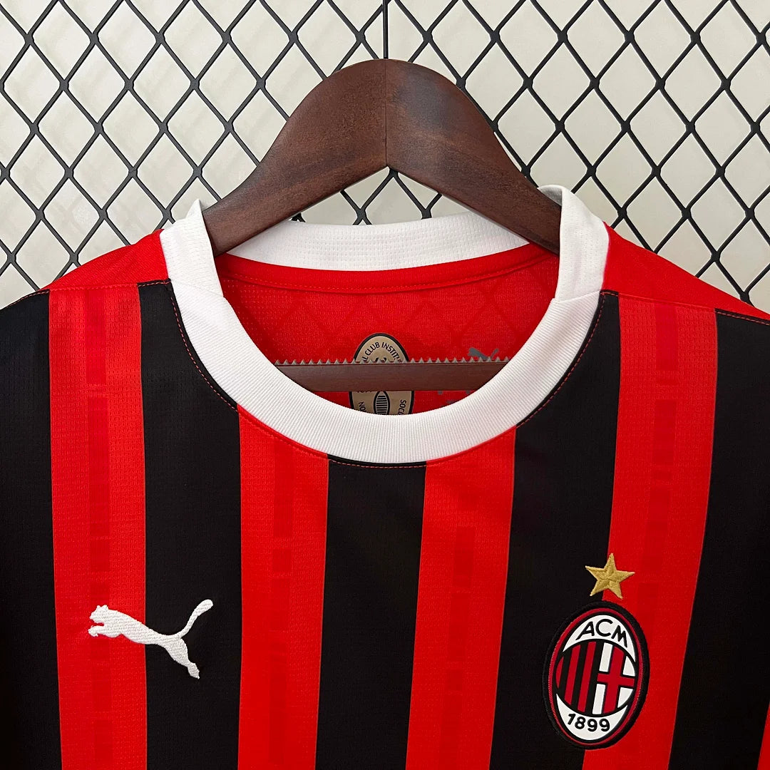 Ac MIlan 24/25 Home Soccer Jersey