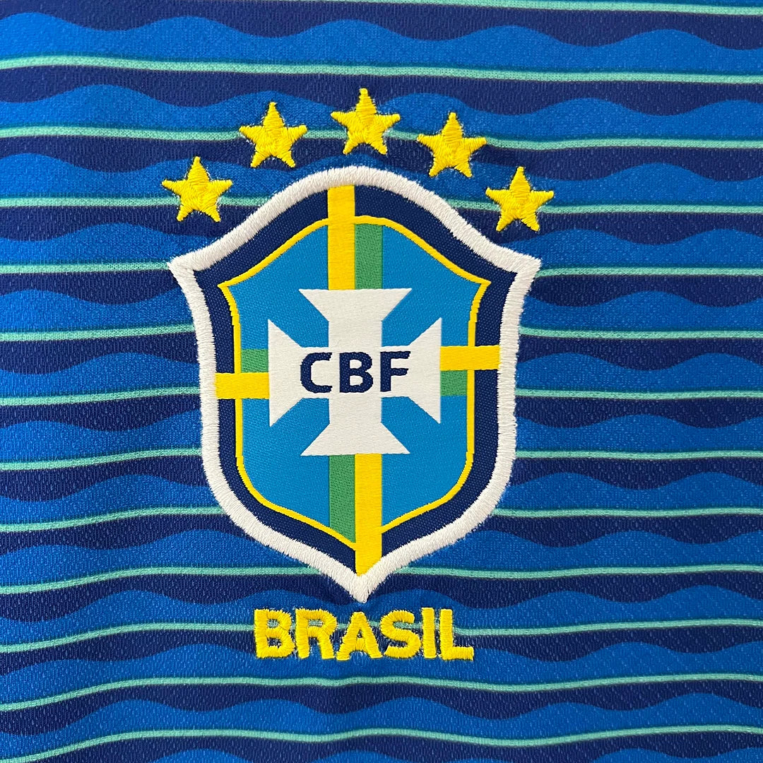2024 Brazil Away Soccer Jersey