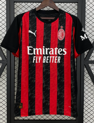 2025/2026 AC Milan Home Soccer Jersey
