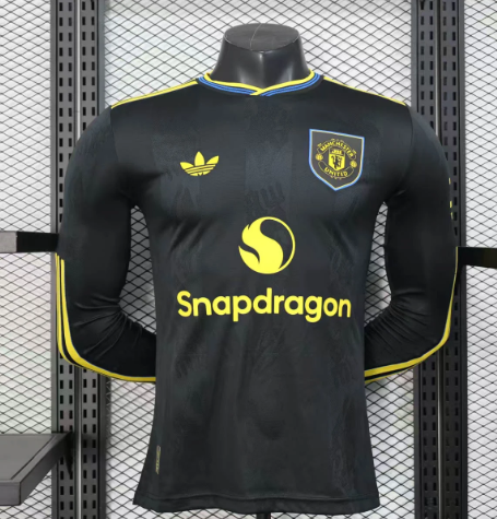 2025/2026  Long Sleeve Manchester United Third Away